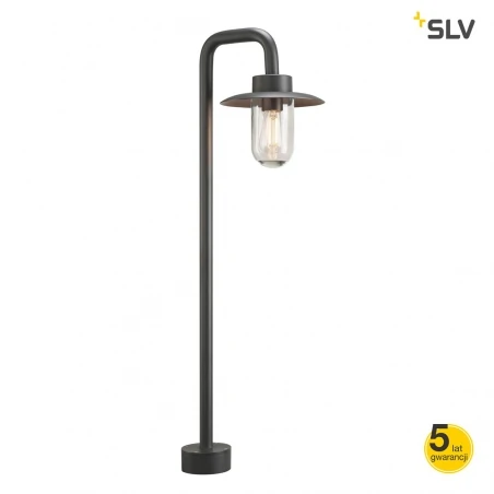 Lampy-ogrodowe-stojace - lampa ogrodowa molat e27 antracyt slv 