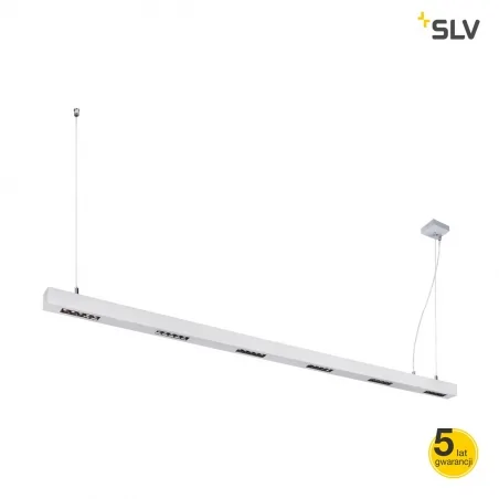 Lampy-sufitowe - wisząca lampa sufitowa 85w 2m 3000k 4200lm q-line 1000931 slv 