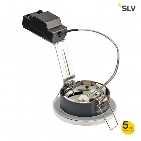 Oprawy-sufitowe - okrągła oprawa sufitowa biała dolix out mr16 round slv 