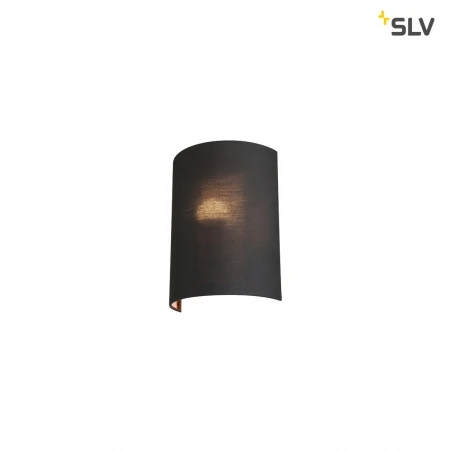 Kinkiety-do-salonu - klosz materiałowy kinkiet mix & match fenda czarna-miedź mix & match slv 