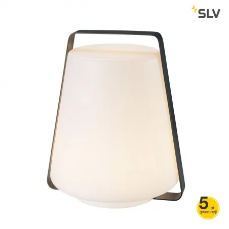 Lampy-ogrodowe-stojace - lampa zewnętrzna stojąca przenośna na baterie 3000k ip44 450lm deagano 35 1001415 slv 