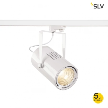 Oswietlenie-szynowe - oprawa szynowa 3-fazowa biała 61w 3000k 5500lm euro spot 1001482 slv 