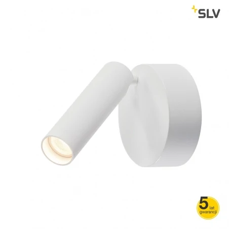 Kinkiety-do-salonu - biały kinkiet karpo ściemnialny slv 