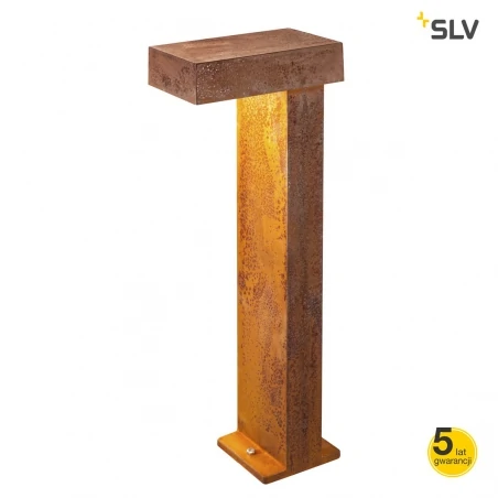 Lampy-ogrodowe-stojace - dekoracyjna lampa ogrodowa rusty pathlight 70 3000k slv 