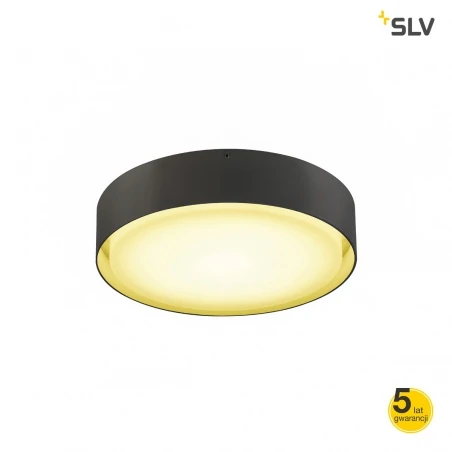 Kinkiety-ogrodowe - oprawa ścienno-sufitowa na taras lipa 1500 3000-4000k antracyt slv 