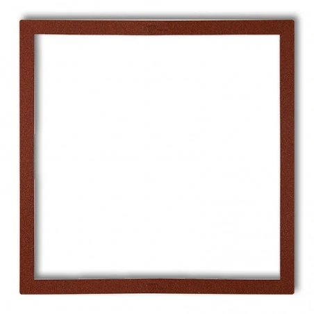 Osprzet-produkty-uzupelniajace - pojedyncza ramka wypełniająca brązowy metalik 9drw-1 deco karlik 