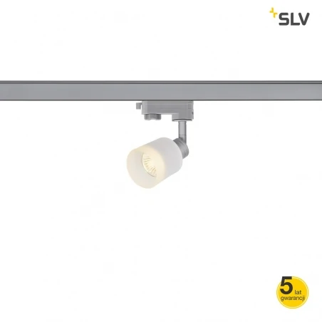 Oswietlenie-szynowe - mała oprawa szynowa srebrna 3f puri track slv 