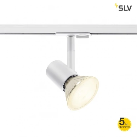 Oswietlenie-sufitowe - oświetlenie na szynie 1f białe spot track slv 