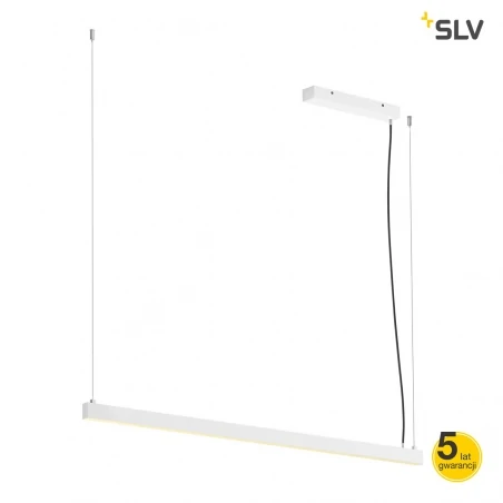 Lampy-sufitowe - lampa wisząca sufitowa w kolorze białym 3000k 32w arosa 1001941 slv 