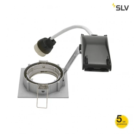 Oprawy-sufitowe - podtynkowa oprawa sufitowa pika qpar51 kwadratowa chrom slv 