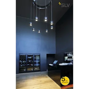 Oswietlenie-szynowe - lampa wisząca do szynoprzewodu light eye pendant es111 easytec chrom gu10 max 75w slv 