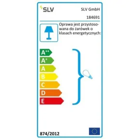 Oswietlenie-szynowe - lampa na szynie light eye gu10 easytec ii biała max 50w slv 