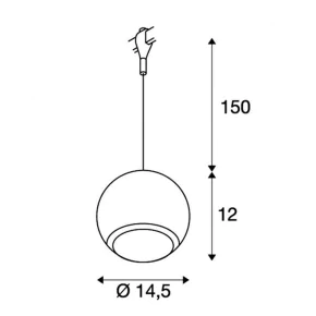 Oswietlenie-szynowe - lampa na szynie light eye pendel easytecii biała gu10 max 75w slv 