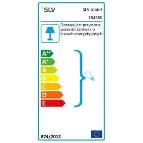 Oswietlenie-szynowe - oświetlenie na szynie light eye qpar111 spot easytec ii czarna max 75w slv 