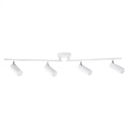 Lampy-sufitowe - listwa oświetleniowa z 4 reflektorami led biała 4x4,5w 3000k gavi polux 