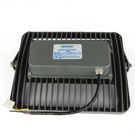 Naswietlacze-led - naświetlacz led szary 100 w 5500lm 6400k vo0817 volteno 