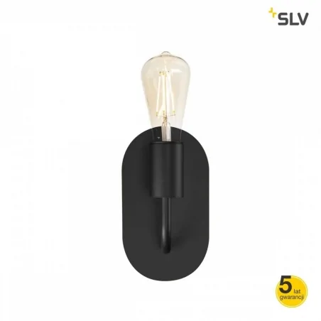 Kinkiety-do-salonu - kinkiet w kolorze czarnym e27 24w fitu wl 1002148 slv 