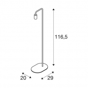 Lampy-stojace - biała lampa podłogowa o mocy 24w e27 fitu fl 1002145 slv 