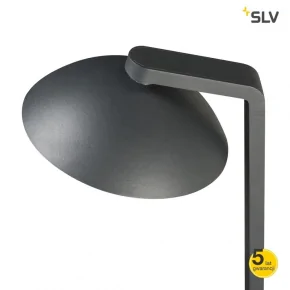 Lampy-ogrodowe-stojace - lampa stojąca ogrodowa led antracyt 9,2w 3000k ip55 malu 1002158 slv 