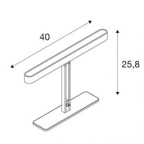 Lampki-biurkowe - lampka stołowa jasny bambus z ciepłym światłem 12w 2700k vincelli d 1002068 slv 