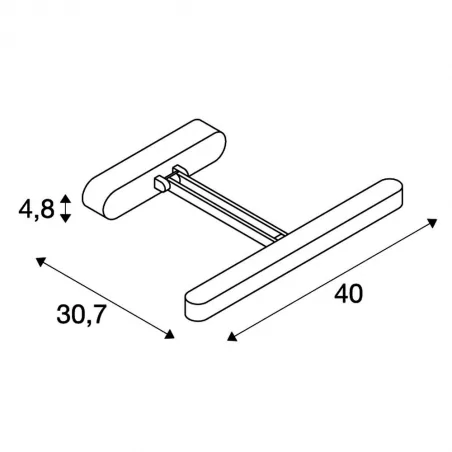 Kinkiety-do-salonu - stylowy kinkiet jasny bambus 11w 2700k vincelli d 1002067 slv 