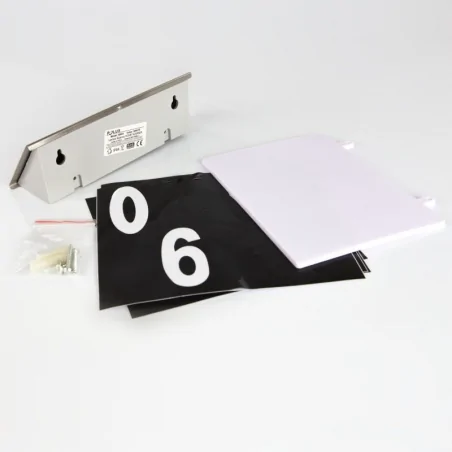 Lampy-solarne - lampa solarna z podświetleniem numeru domu home number 309570 polux 