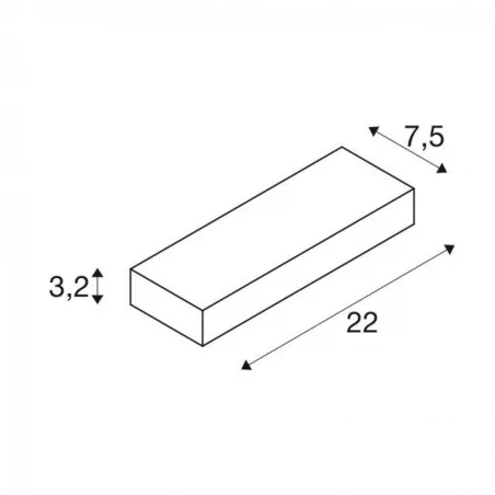 Kinkiety-zewnetrzne - kinkiet led zewnętrzny w kolorze czarnym 7,7w 3000k ip54 pema led 1002069 slv 