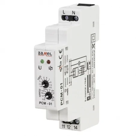 Przekazniki-czasowe - przekaźnik czasowy pcm-01 zamel 