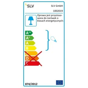 Oprawy-sufitowe - oprawa sufitowa czarna o maksymalnej mocy 11w cl101 1002019 slv 