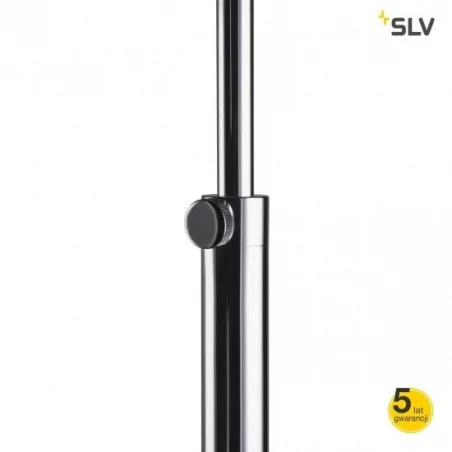 Lampy-stojace - lampa stojaca fenda bow base e27 chrom max 40w slv 