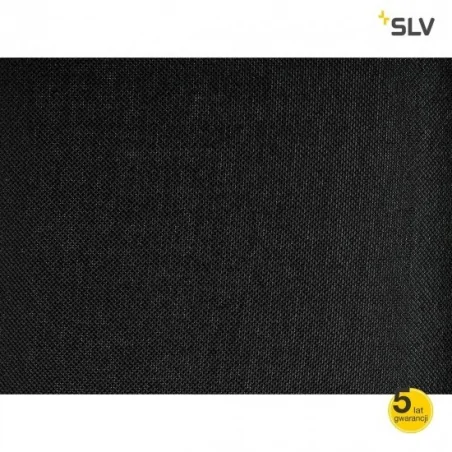 Lampy-sufitowe - czarna lampa wisząca triadem 3 klosze materiałowe 3xe27 60w max slv 