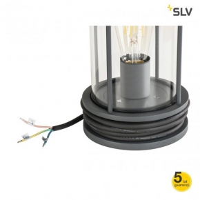 Lampy-ogrodowe-stojace - lampka ogrodowa na stół photonia e27 antracyt max 60w ip44 slv 