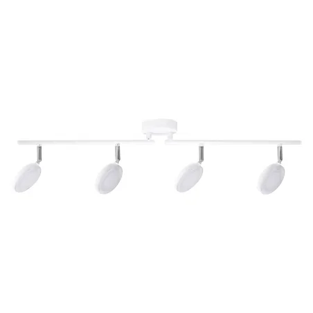 Oswietlenie-sufitowe - lampa sufitowa led biała capri 10224b 4*5w polux 