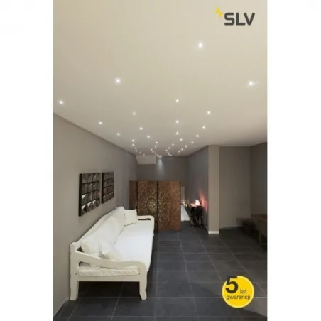 Oprawy-sufitowe - oprawa sufitowa biały mat lightpoint okrągła 1w slv 