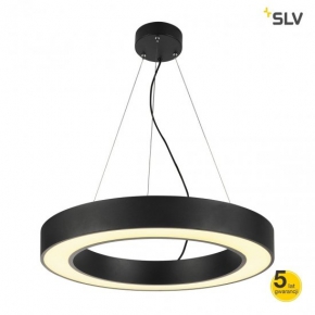 Lampy-sufitowe - wisząca lampa sufitowa czarny pierścień medo pro 60 ring led spotline