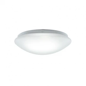 Plafony - plafon led biały okrągły 24w 4000k ip44 leon led 02782 ideus 