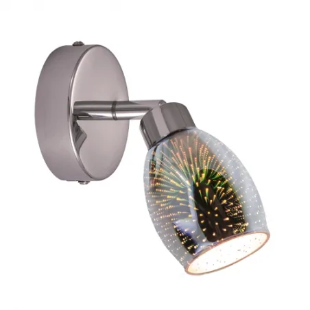 Kinkiety-do-salonu - lampa regulowana spot chromowana etna efekt 3d g9 1c 03259 ideus 