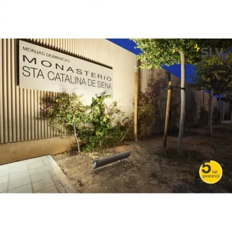 Naswietlacze-led - naświetlacz led do oświetlania powierzchni ściennych na zewnątrz 25w vano wing led 227734 slv 