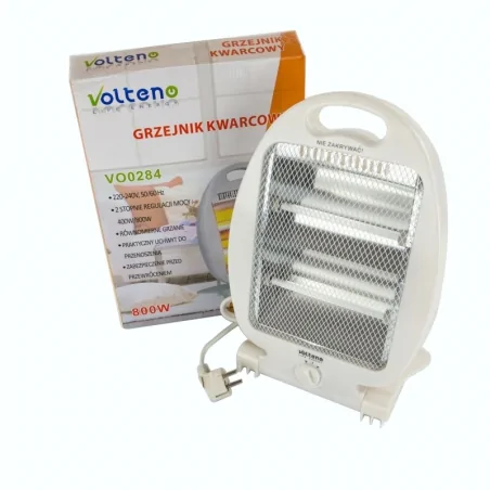 Farelki - tani grzejnik przenośny kwarcowy vo0284 volteno 