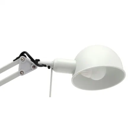 Lampki-biurkowe - lampka biurkowa led w kolorze białym e14 40w pixa kt-40-w kanlux 