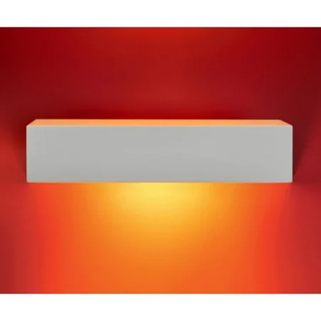 Kinkiety-do-salonu - kinkiet gipsowy biały mw-8211 mała cegiełka1xe14 polux 