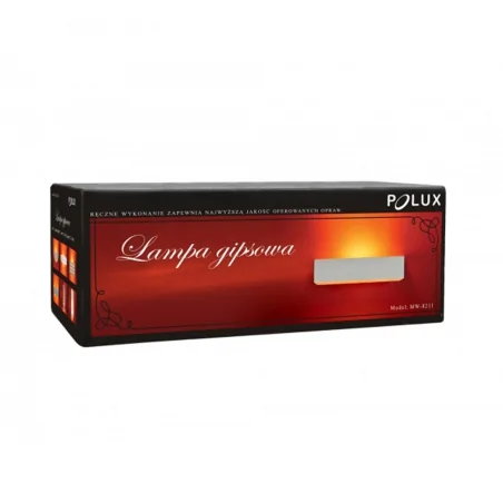 Kinkiety-do-salonu - kinkiet gipsowy biały mw-8211 mała cegiełka1xe14 polux 