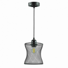 Lampy-sufitowe - lampa wisząca sufitowa o mocy 20w led e27 czarna il mio haslo 312518 polux