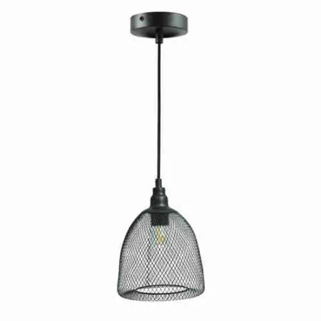 Lampy-sufitowe - nowoczesna lampa wisząca w kolorze czarnym e27 20w led il mio vigo 312525 polux 