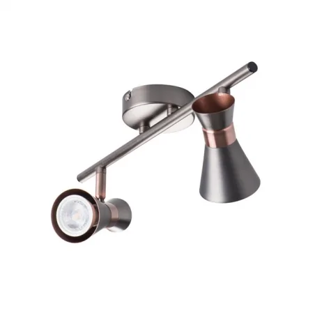 Lampy-sufitowe - oprawa ścienno-sufitowa podwójna gu10 2x35w mileno el-2i asr-an 29115 kanlux 