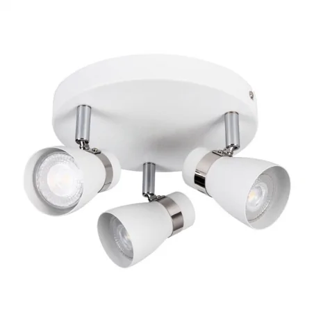 Lampy-sufitowe - oprawa ścienno-sufitowa biała potrójna 3x35w gu10 enali el-30 w 28764 kanlux 