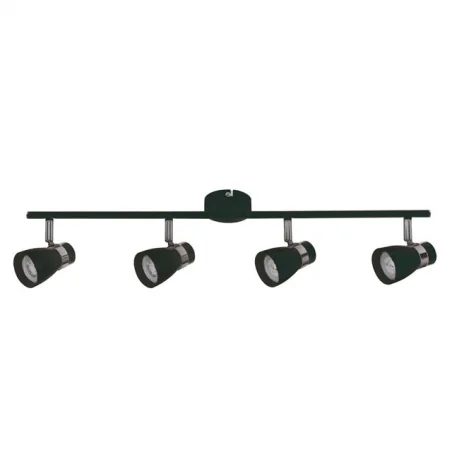 Kinkiety-do-salonu - lampa ścienno-sufitowa w kolorze czarnym poczwórna gu10 4x35w enali el-4i b 28769 kanlux 