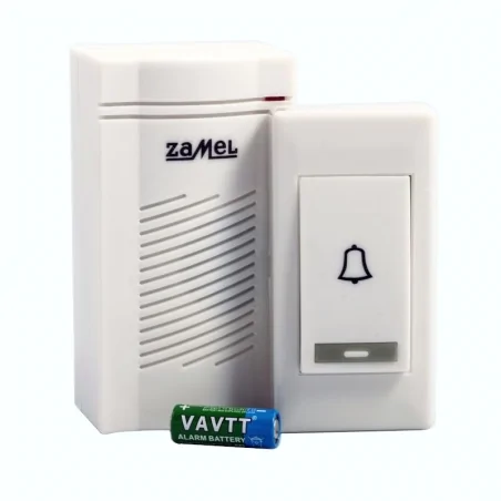 Dzwonki-do-drzwi-bezprzewodowe - bezprzewodowy dzwonek do drzwi zamel classic st-901 zasięg 100 m 