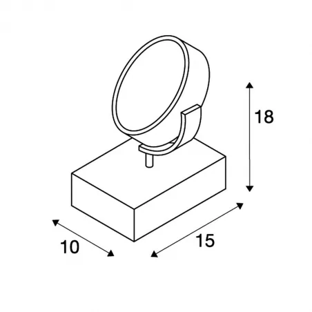 Lampy-stojace - lampa podłogowa srebrnoszara max 75w kalu qpar111 1 floor slv 