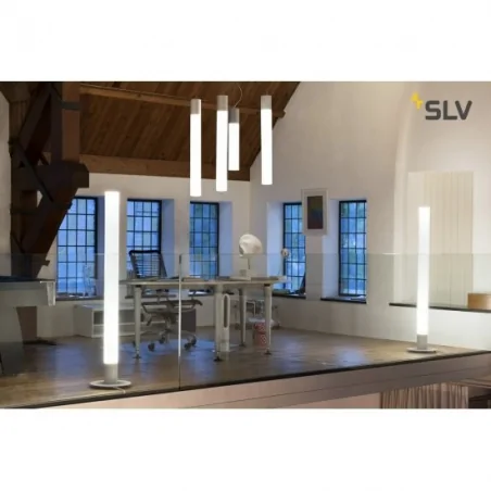 Oswietlenie-sufitowe - lampa wisząca led biała light pipe 2700k slv 